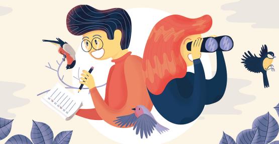 Visuel de la campagne "Devine qui vient manger au jardin"